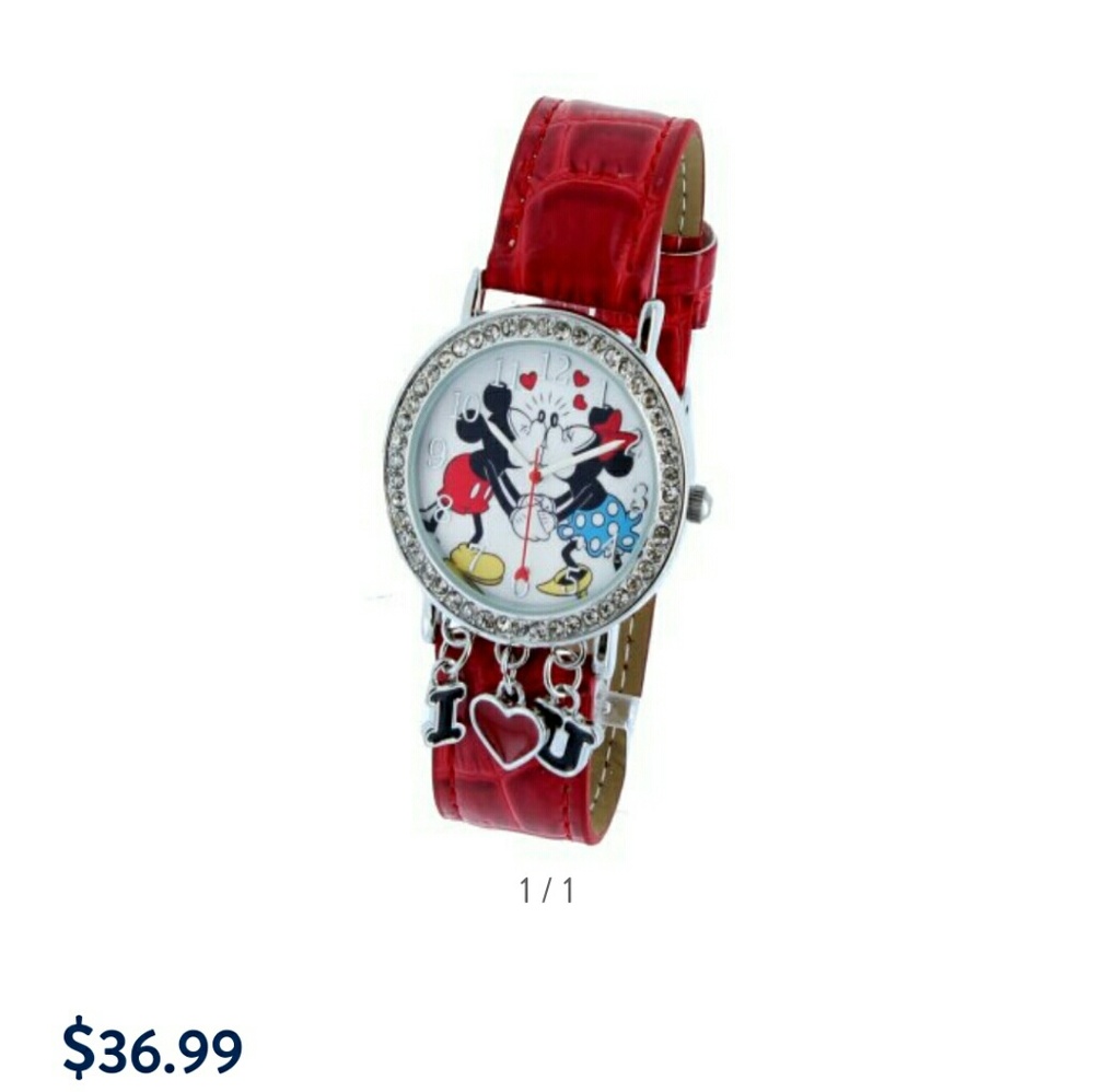 LAST DAY SALE! Micky and Minnie mouse I❤U watch